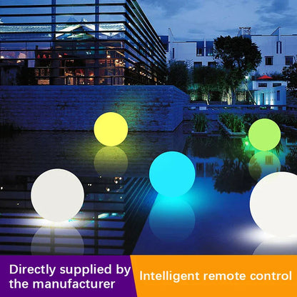 DecorBites™ LED Ball Lamp for Outdoor Courtyards & Gardens - Rechargeable Landscaping Light