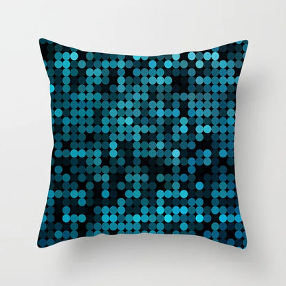 DecorBites™ Leaf Feather Cushion Covers Geometric Heart Print Pillowcase Home Decor