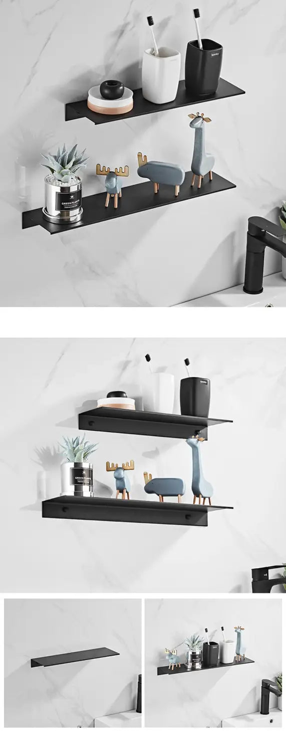 Decorbites™ Aluminium-Wandregale für Badezimmer und Küche
