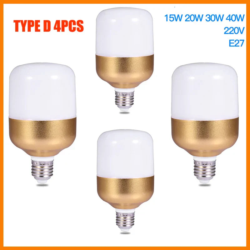 DecorBites™ LED Ceiling Lamp E27 Round Shape Super Bright Indoor Lighting Bulb