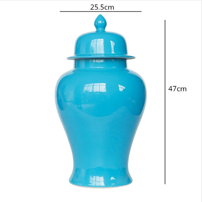 DecorBites™ Chinese Retro Handcrafted General Jar Vase for Home Decor & Storage