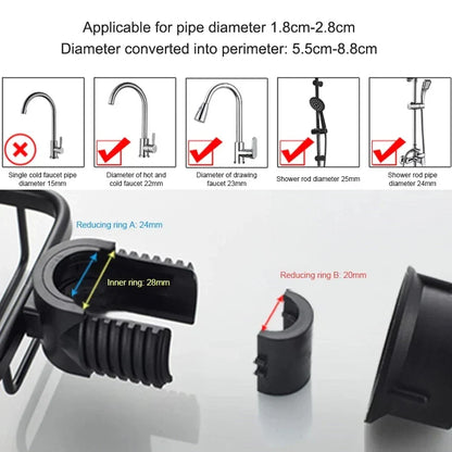 Organizador de ducha ajustable para baño y cocina de DecorBites™