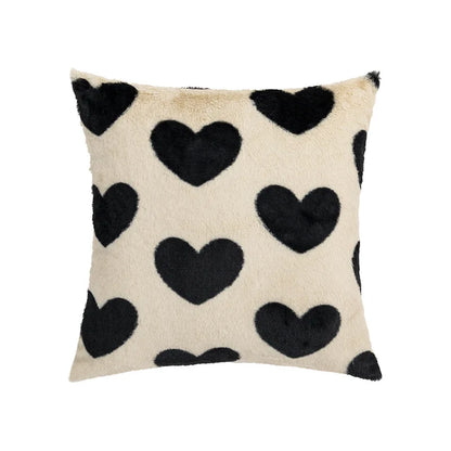 DecorBites™ Fluffy Comfort Pillow Cover 45x45cm Avocado Green Cream Blue Home Decor