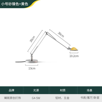 مصباح مكتب LED قابل للتعديل من DecorBites™ للمنزل، الاستوديو، الدراسة، غرفة النوم، المقهى