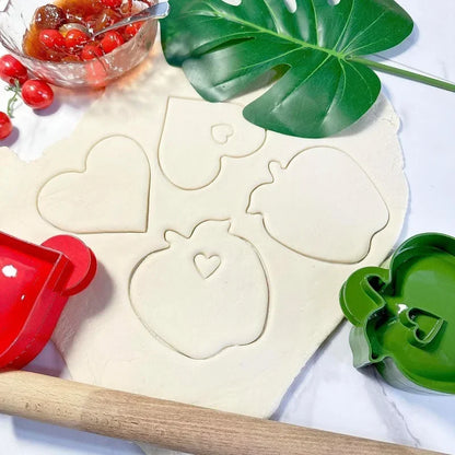 DecorBites™ Hand Pie Molds Set: Holiday & Halloween Mini Dough Press for Baking & Pie Making