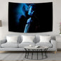 Halloween Michael Myers Tapestry by Decobites: Horror Movie Aesthetic Room Decor & Background.