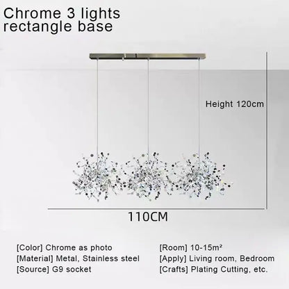 DecorBites™ Gold LED Ceiling Pendant Light Fixture for Home Decoration and Modern Living