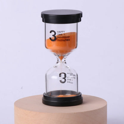 ساعة رملية للأطفال من ديكوربايتس™، 30 دقيقة، لأداء الواجبات المنزلية وتنظيف الأسنان، 7 ألوان