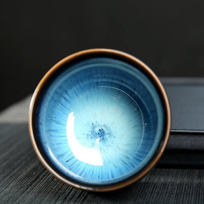 DecorBites™ Ceramic Kung Fu Tea Cup Set - Exquisite Porcelain Drinkware Mug for Gift