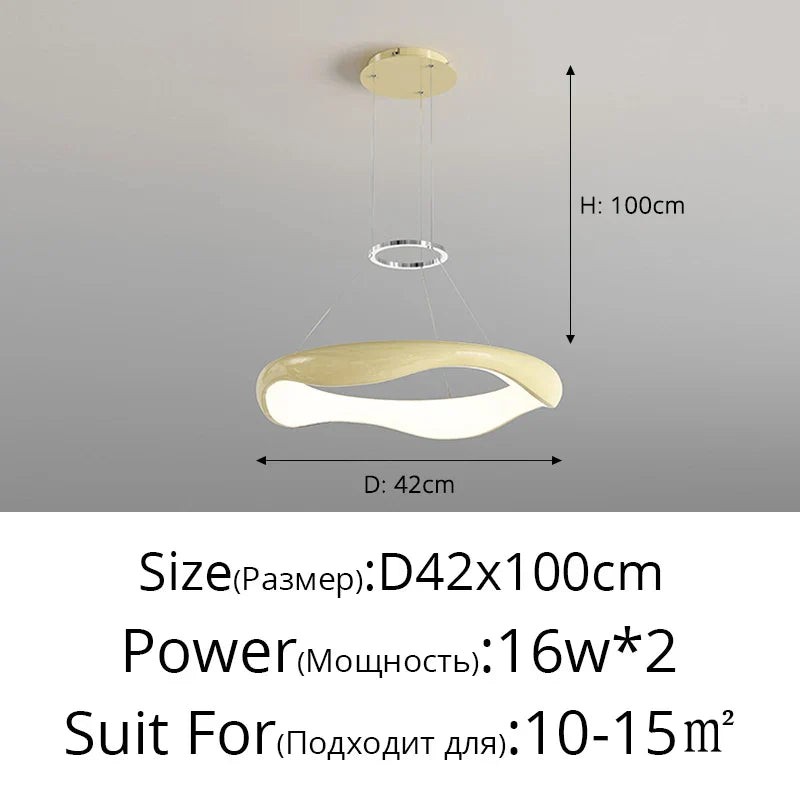 DecorBites™ Black Chrome Pendant Lamp for Dining Room Kitchen Indoor Lighting