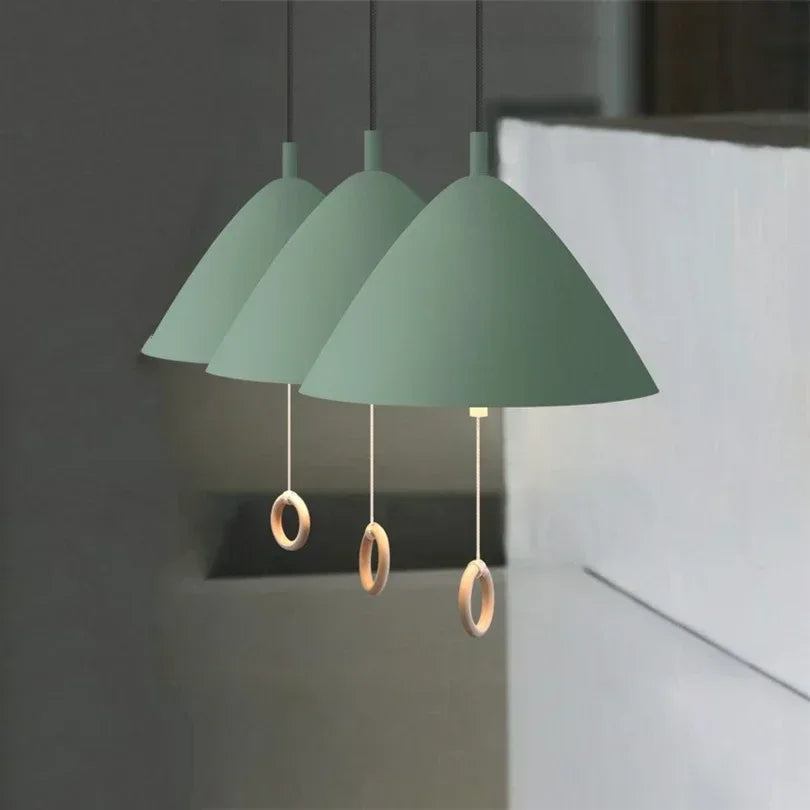 DecorBites™ Designer Pendant Light for Dining Room & Bedroom, Pull Switch E27 Fixture