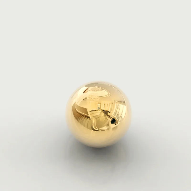 DecorBites™ Golden Stainless Steel Geometric Wall Decoration Art