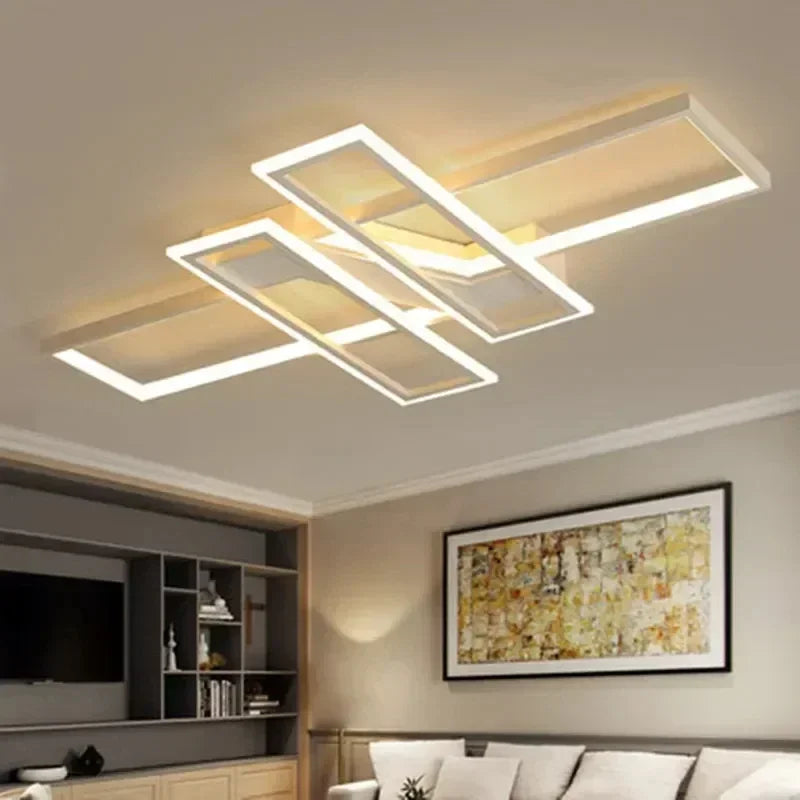 Chandeliers LED Decorbites™ con Control Remoto - Lámpara de Techo de Luster Negro para el Hogar