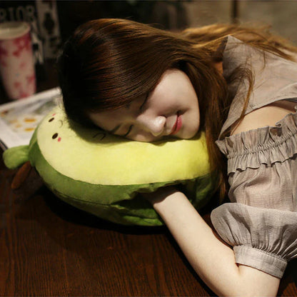 DecorBites™ Cartoon Animal Throw Pillow Blanket: Two-in-one Multi-functional Home Office Summer Blanket