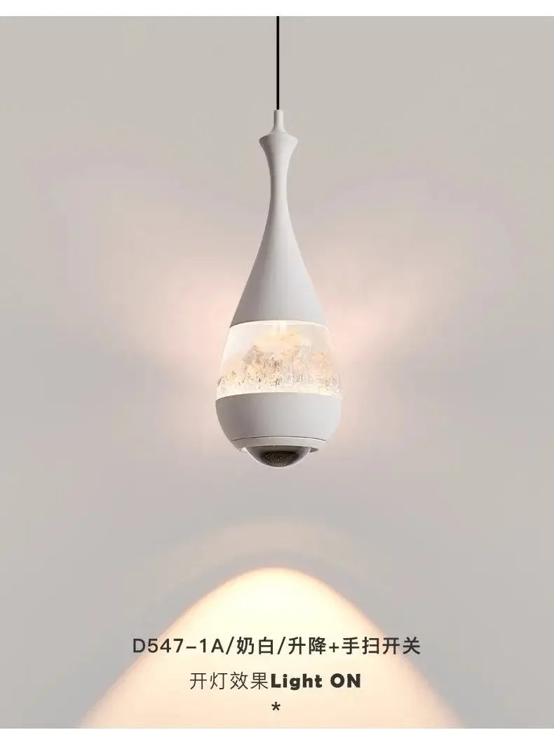 DecorBites™ Crystal Pendant Chandelier for Nordic Dining Room Decor