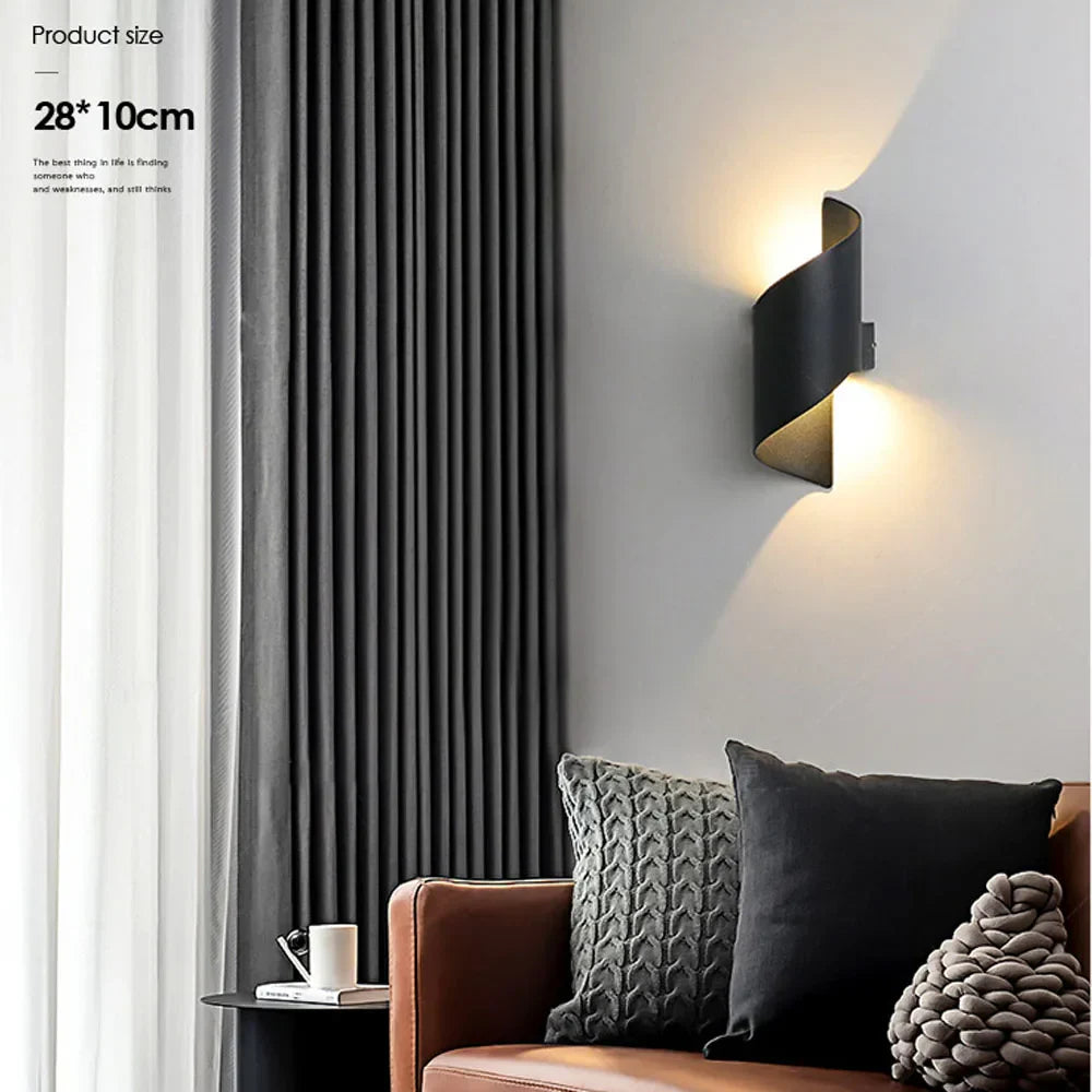 DecorBites™ LED Acrylic Wall Light Shade for Bedroom Living Room Home décor