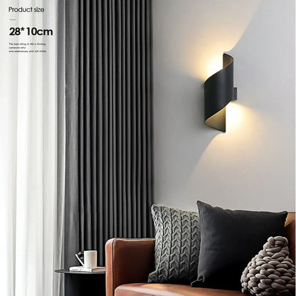 DecorBites™ LED Acrylic Wall Light Shade for Bedroom Living Room Home décor