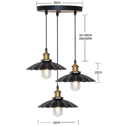 Decorbites™ Kupfer Vintage Anhängerleuchte Industrielle Edison-Glühbirne E27 110/220V Beleuchtung