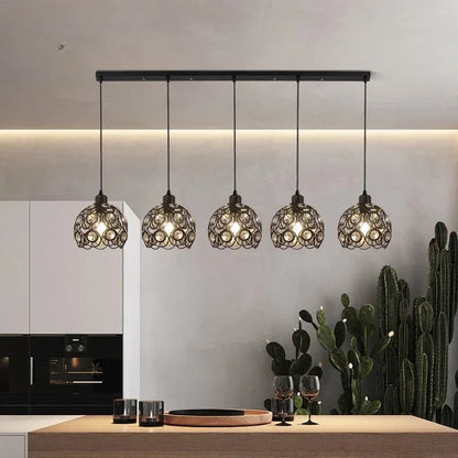 DecorBites™ Crystal Dining Pendant Lamp - Modern Nordic Minimalist Design