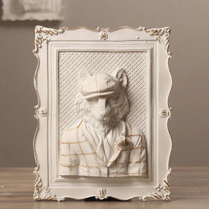 DecorBites™ Earl Cat Resin Pendant Wall Decoration Frame for a Whimsical Touch.