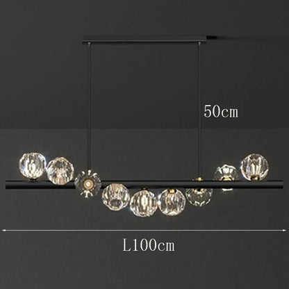 DecorBites™ LED Pendant Light Chandeliers for Modern Living & Dining Room Lighting