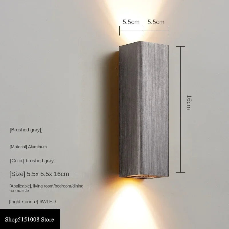 DecorBites™ LED Indoor Wall Lamp for Corridor Bedroom Lighting Decor Sconce