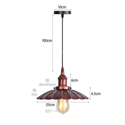 DecorBites™ Iron Pendant Light for Dining Room, Kitchen, and Bedroom
