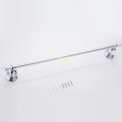 Toallero DecorBites™ Crystal Chrome - Accesorios de baño de acero inoxidable