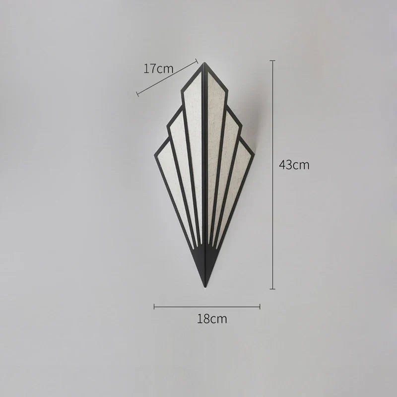 Lámpara de pared de ventilador LED™ Decorbites para iluminación interior - E14 5W