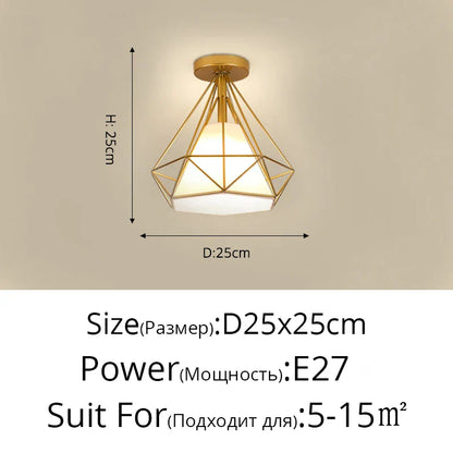 Lámpara de araña LED nórdica de cristal DecorBites™ para iluminación interior moderna