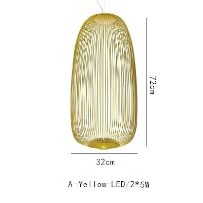 DecorBites™ Industrial Birdcage Iron Table Lamp for Bar, Restaurant, Hotel - LED Lighting