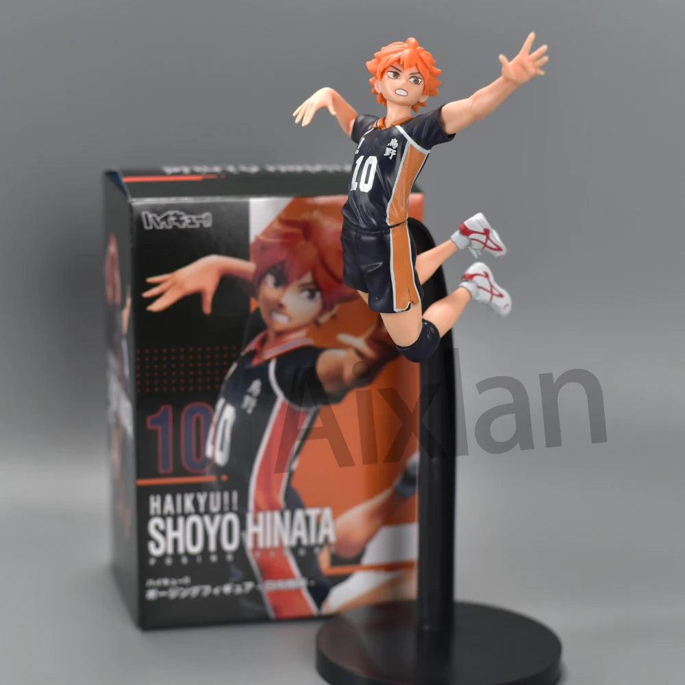 Japanese anime Haikyuu!! Figure Shoyo Hinata Tobio Kageyama PVC Action Figure Christmas Gift Collectible Model Toys Kid DOll