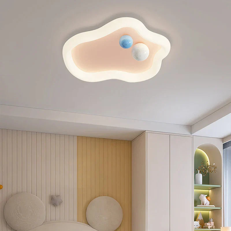 Pink Blue Ceiling Lamp