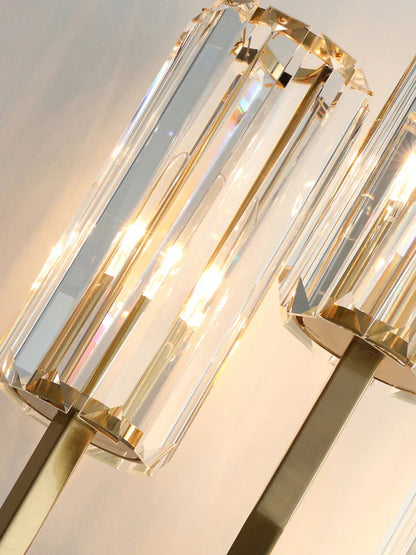 Aplique de pared de cristal DecorBites™: Aplique minimalista tipo loft para mesilla de noche o sala de estar