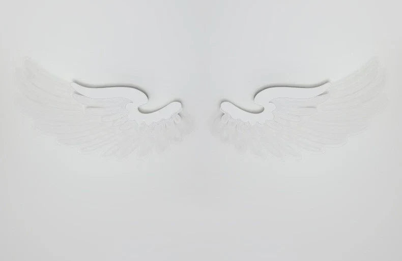 مصباح حائط LED RGB من DecorBites™ Angel Wings لغرفة المعيشة وغرفة النوم والمطعم والبار