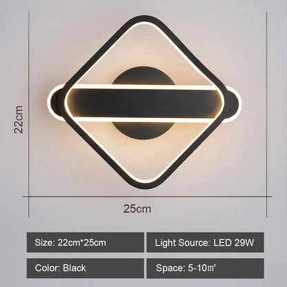 DecorBites™ LED Indoor Wall Light Modern Ceiling Lamps for Home Lighting