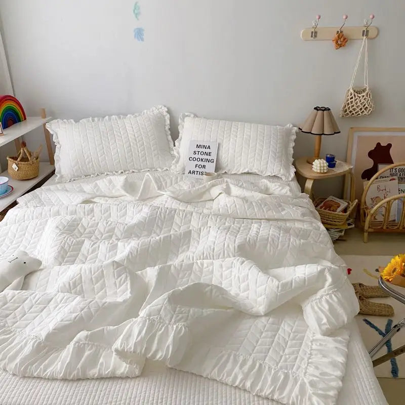 Solid Color Summer Quilt