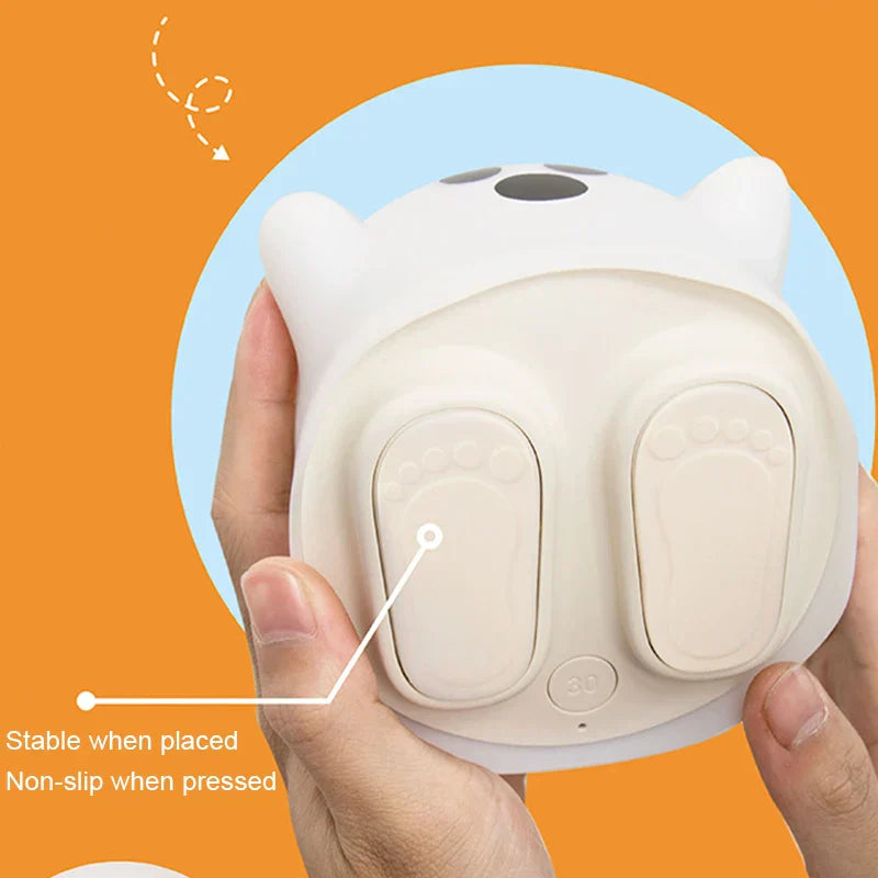 DecorBites™ Boo Ghost Silicone Lamp: Touch Sensor Dimmable LED Night Light for Kids