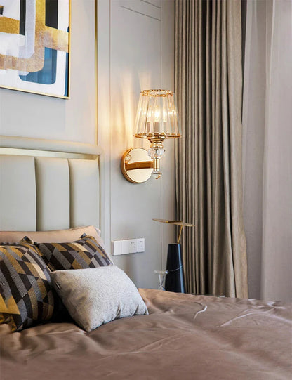 DecorBites™ Glass Shade Wall Lamp: Modern Minimalist Nordic HomeDecoraction & Living Room Lighting