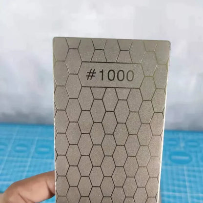 DecorBites™ Diamond Knife Sharpener Set: Professional Whetstone & Sharpening Stone Bars