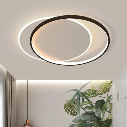 DecorBites™ Round Bedroom Ceiling Lights: Modern Nordic Minimalist Living Room Study Lamp
