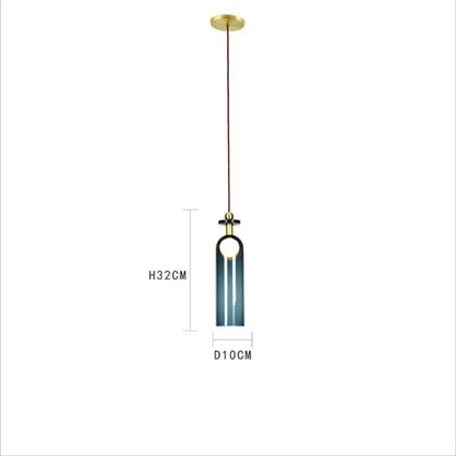 DecorBites™ Glass Chandelier: Adjustable Shape, LED Decorative Lamps for Restaurant, Bedroom, Bar.