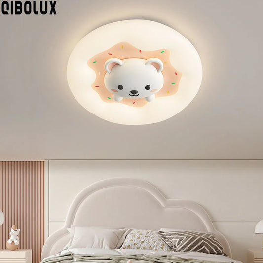 DecorBites™ Kids Room Chandelier Remote Dimable Ceiling Lights