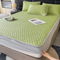 Decobites Cool Summer Bed Mat Set Queen - High-quality Ice Silk Fabric