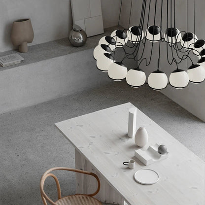 DecorBites™ Glass Shade LED Pendant Lights for Modern Nordic Minimalist Home Decor