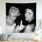 Nessa Barrett Young Forever Album Cover Tapestry - Decobites Home Decor