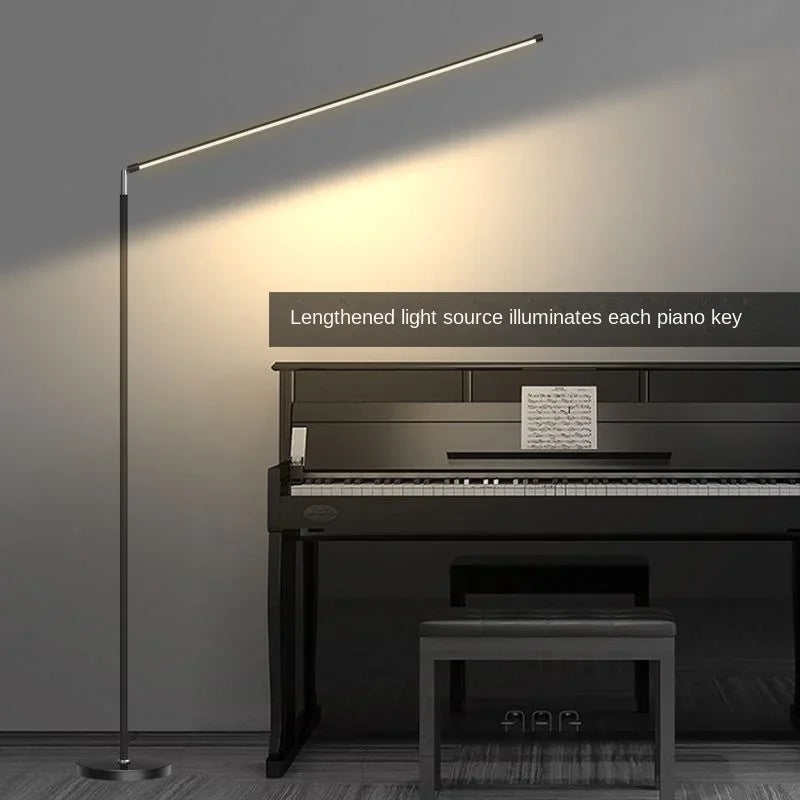 Lámpara de suelo LED Decorbites™: Accesorio de lectura minimalista súper brillante para sala de estar y dormitorio