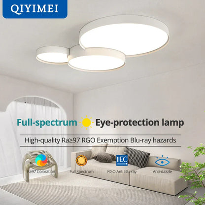 DecorBites™ LED Acrylic Chandelier - Modern Indoor Lighting for Bedroom Kitchen Living Room