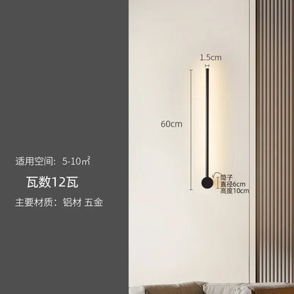 DecorBites™ LED Strip Wall Lamp for Creative Staircase Aisle Background Wall Lighting