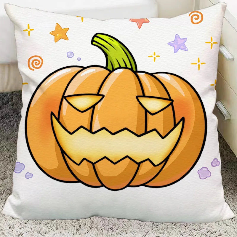 DecorBites™ Halloween Plush Cartoon Pillow for Living Room and Bedroom, Festive Decoration